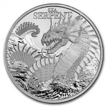 Niue Mythical Creatures - Sea Serpent 1 oz Silver 2024
