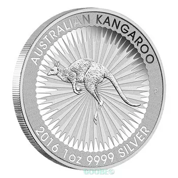 Australien Känguru 1 x Tube (a`25 Stück) 1 Oz Silber 2016 Stg.