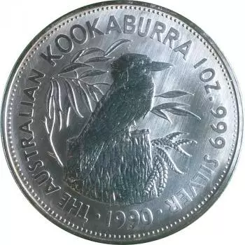 Australien Kookaburra Silver 1oz 1990 Silber